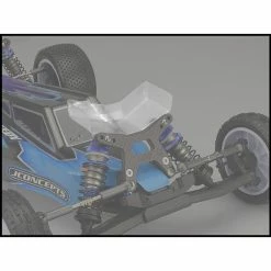JConcepts, Inc. 1/10 Aero Front Clear Wing, Gullwing Front Arm, Narrow (2): B6, B6D for Bodies