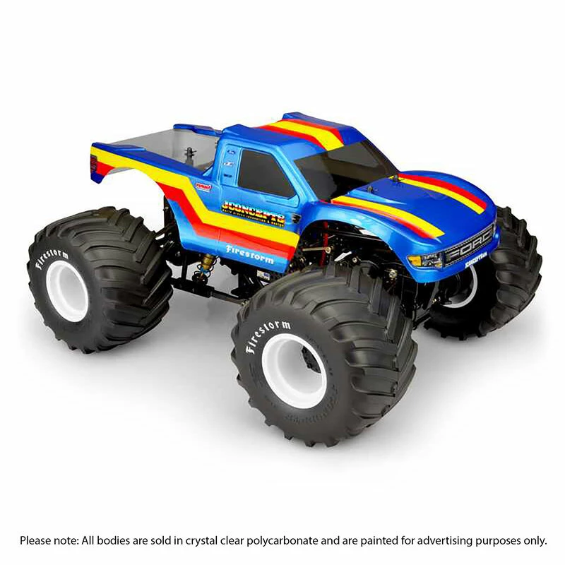 JConcepts, Inc. 1/10 2010 Ford Raptor Monster Truck "Twenty One" Clear Body for Bodies 2 JConcepts, Inc. 1/10 2010 Ford Raptor Monster Truck "Twenty One" Clear Body for Bodies - Image 2