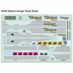 JConcepts, Inc. 1/10 1985-1993 Ford Bigfoot Ranger Body for Bodies -JConcepts Sales Shop JCO0298BFR A3 8JCEY8TH