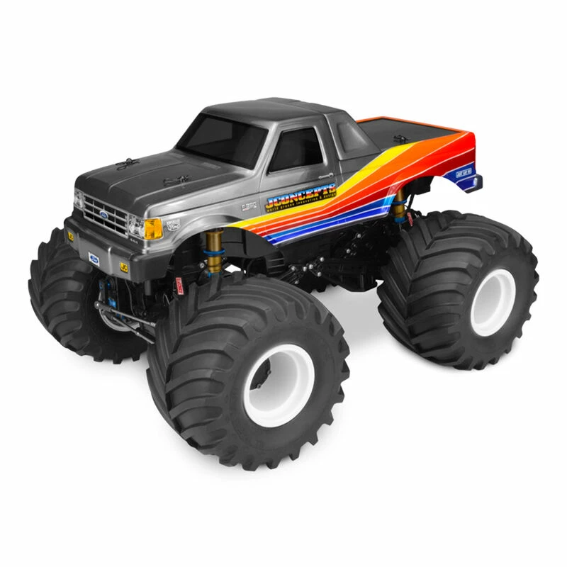 JConcepts, Inc. 1/10 1989 Ford F-250 Monster Truck Clear Body with Racerback for Bodies 2 JConcepts, Inc. 1/10 1989 Ford F-250 Monster Truck Clear Body with Racerback for Bodies - Image 2