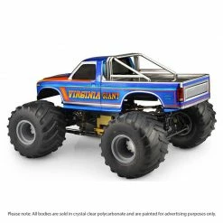 JConcepts, Inc. 1/10 1984 Ford F-250 Clear Body: Monster Truck for Bodies -JConcepts Sales Shop JCO0306 A2 7VUQYBDK