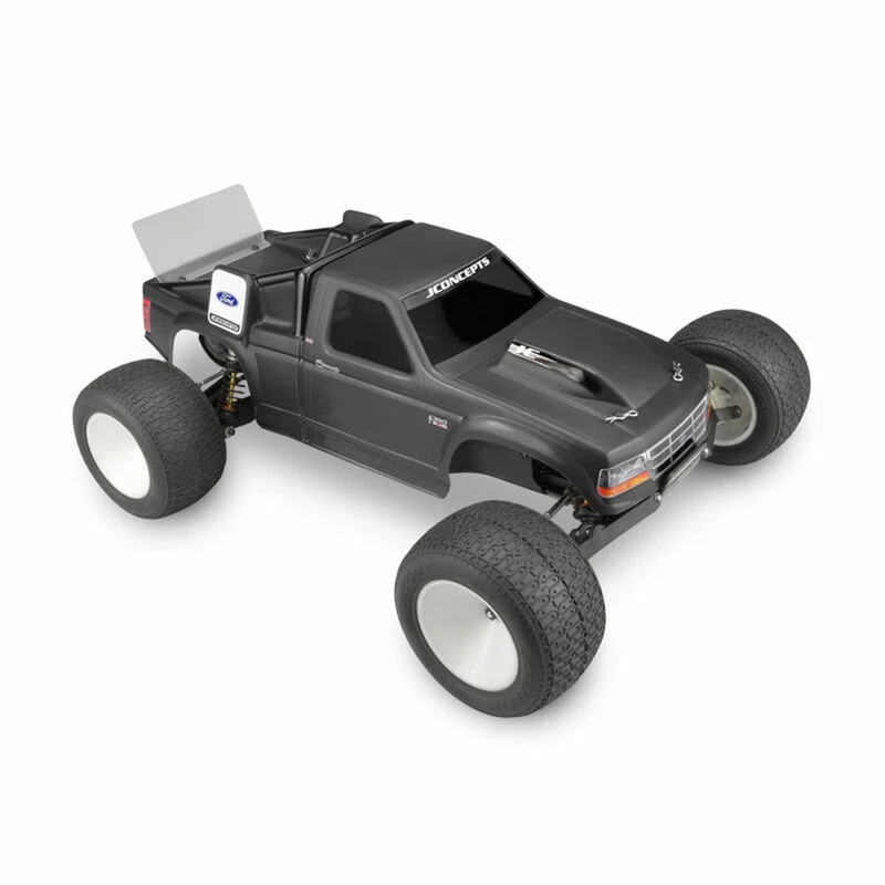 JConcepts, Inc. 1/10 1993 Ford F150 Vintage Team Truck Clear Body: RC10T for Bodies 3 JConcepts, Inc. 1/10 1993 Ford F150 Vintage Team Truck Clear Body: RC10T for Bodies - Image 3