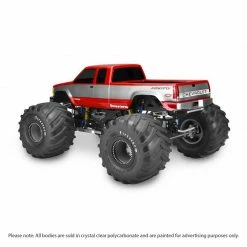JConcepts, Inc. 1/10 1988 Chevy Silverado Extended Cab Monster Truck Clear Body 13" Wheelbase for Bodies -JConcepts Sales Shop JCO0339 A2 YMCU575P