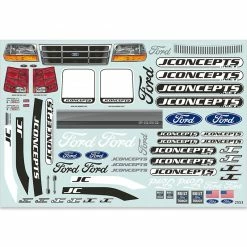 JConcepts, Inc. 1/10 1993 Ford F-150 Clear Body with Spoiler: Rustler VXL for Bodies -JConcepts Sales Shop JCO0375 A3 A0 DP84CM0O