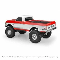 JConcepts, Inc. Clear Body, 1970 Chevy C10, 12.3" Wheelbase for Bodies -JConcepts Sales Shop JCO0416 A2 57G2QYW2