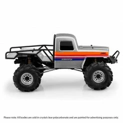 JConcepts, Inc. 1/10 JCI Creep 12.3" Wheelbase Clear Body, Cab Only for Bodies -JConcepts Sales Shop JCO0441 A0 1YIJ14DR