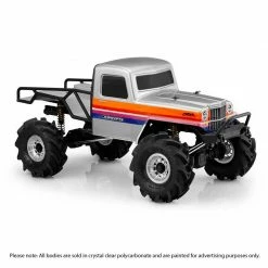 JConcepts, Inc. 1/10 JCI Creep 12.3" Wheelbase Clear Body, Cab Only for Bodies -JConcepts Sales Shop JCO0441 A3 1YIJ14DR