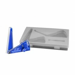 JConcepts, Inc. Aluminum Camber Gauge, 85mm, Blue for Tools