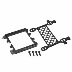 JConcepts, Inc. B6.3 Carbon Logo Cargo Net Battery Brace, Black for Parts