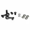 JConcepts, Inc. Aluminum Steering Bell-crank Set, Black: RC10 for Parts