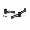 JConcepts, Inc. Aluminum Steering Bellcranks Black: DR10, SR10, RB10 for Parts