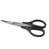 JConcepts, Inc. Precision Curved Scissors, Stainless Steel Black for Tools