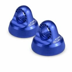 JConcepts, Inc. Fin 12mm V2 Shock Cap, Blue (2): B5M, T5M, SC5M for Parts