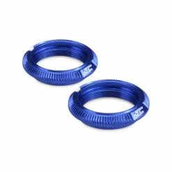 JConcepts, Inc. Fin 12mm Shock Collar, Blue (2): B5M, T5M, SC5M for Parts