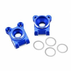JConcepts, Inc. B74, B74.1 Aluminum Rear Hub Carriers, Blue - Set for Parts