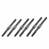 JConcepts, Inc. Yokomo YZ-2 DTM 3 Fin Titanium Turnbuckles, Black (6) for Parts