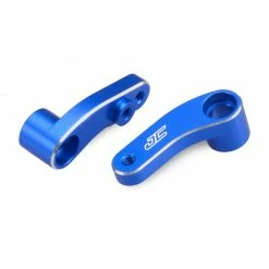JConcepts, Inc. Aluminum Steering Bellcranks, Blue: B6, B6.2, B6.3 for Parts