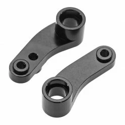 JConcepts, Inc. Aluminum Steering Bellcranks, Black: B6, B6.2, B6.3 for Parts
