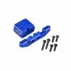 JConcepts, Inc. Front Camber Link Mount Bulkhead, Blue: B6, B6.2, B6.3 for Parts
