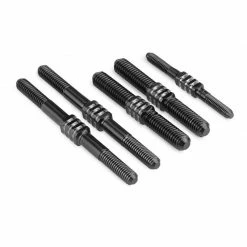 JConcepts, Inc. Titanium Turnbuckle Set: Mugen MBX-8 Fin, BLK (5) for Parts