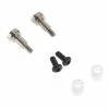 JConcepts, Inc. Fin Titanium Shock Stand-Offs with Bushing, Short, B6.2, B6.3 for Parts
