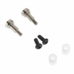 JConcepts, Inc. Fin Titanium Shock Stand-Offs with Bushing, Short, B6.2, B6.3 for Parts