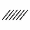 JConcepts, Inc. B6.3 Fin Titanium Turnbuckle Set, Black (6 pcs) for Parts