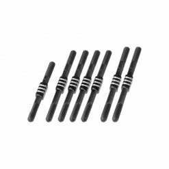 JConcepts, Inc. B74, B74.1 Fin Titanium Turnbuckle Set, Black (7) for Parts