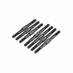 JConcepts, Inc. TLR 22X-4 3.5mm Fin turnbuckle kit 7pc - black for Parts