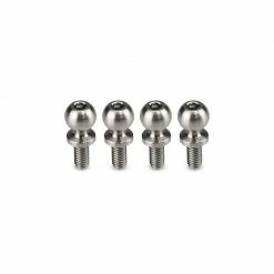 JConcepts, Inc. Titanium Lower Cradle 6 x 6mm Ball-Stud, 4pc for Parts