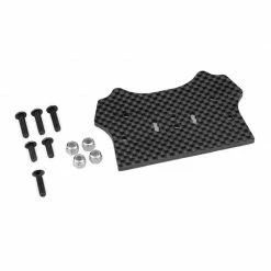 JConcepts, Inc. F2 Truggy Carbon Fiber Body Mount Adapter: D8T Evo3 for Parts