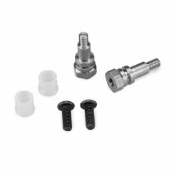 JConcepts, Inc. 10mm Fin Titanium Rear Shock Stand-offs with Bushing, B6.4 for Parts