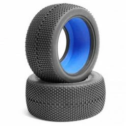 JConcepts, Inc. Rear Double Dees Tire, Green: 2.2 Buggy (2) for Tires & Wheels