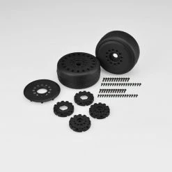 JConcepts, Inc. Speed Claw Platinum Compound Belted Mounted Tires, Black (2) for Tires & Wheels