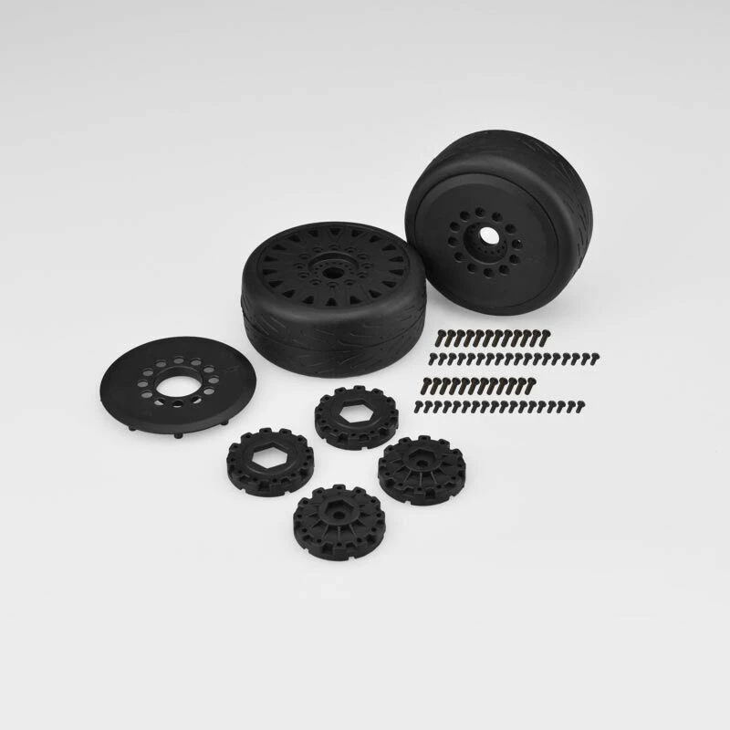 JConcepts, Inc. Speed Claw Platinum Compound Belted Mounted Tires, Black (2) for Tires & Wheels 1 JConcepts, Inc. Speed Claw Platinum Compound Belted Mounted Tires, Black (2) for Tires & Wheels