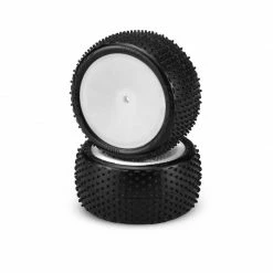 JConcepts, Inc. Nessi Tire, Pink Compound, Mounted 3348W Wheel (2) for Tires & Wheels