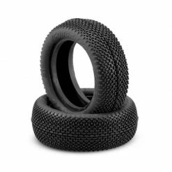 JConcepts, Inc. 1/10 ReHab Tires, Aqua A2 Compound, Front Buggy (2) for Tires & Wheels