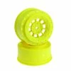 JConcepts, Inc. Hazard 12mm Hex Wheel, 3mm Wider Off Set, Yellow: SC10 for Tires & Wheels