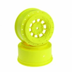 JConcepts, Inc. Hazard 12mm Hex Wheel, 3mm Wider Off Set, Yellow: SC10 for Tires & Wheels