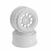 JConcepts, Inc. Hazard 3mm Wider Offset, 12mm Hex Wheel, White: SC10 for Tires & Wheels