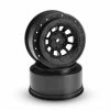 JConcepts, Inc. Rear Hazard Wheel, Black (2): Slash for Tires & Wheels