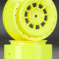 JConcepts, Inc. Hazard Wheel, Yellow: Losi SCTE for Tires & Wheels