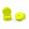 JConcepts, Inc. Mono Front Wheels, Yellow (4) for Tires & Wheels