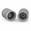 JConcepts, Inc. Krimson Dually 2.6 Dual Wheels with Adapters, Gray/Silver (2) for Tires & Wheels