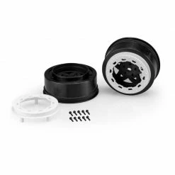 JConcepts, Inc. Tremor Slash narrow front wheel-BLK/WHT BDLCK (2) for Tires & Wheels
