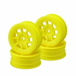 JConcepts, Inc. 9-Shot 2.2" Front Wheel, Yellow (4) for Tires & Wheels