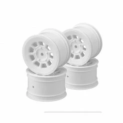 JConcepts, Inc. 9-Shot 2.2" Rear Wheel, White (4) for Tires & Wheels
