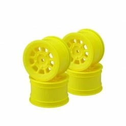 JConcepts, Inc. 9-Shot 2.2" Rear Wheel, Yellow (4) for Tires & Wheels