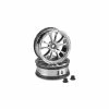 JConcepts, Inc. 2.2" Front Wheel, 12mm Hex, Chrome for Tires & Wheels