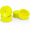 JConcepts, Inc. Mono 2.2" Front Wheel, Yellow (4): RC10, RC10B2, RC10B3 for Tires & Wheels